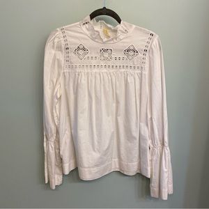 Free People Embroidered Top